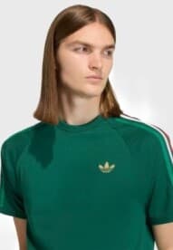 Camiseta Masculina adidas Originals 3 Stripes Verde