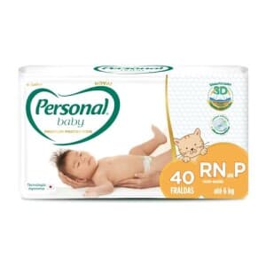 Fralda Personal Baby Premium Protection RN até P 40 unidades