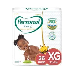 Fralda Personal Baby Premium Protection XG com 26 unidades