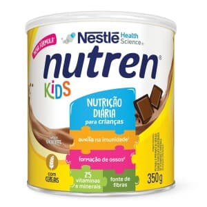 Nutren Suplemento Alimentar Kids Chocolate 350G.