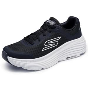 Tênis Skechers de Corrida Max Cushioning Endeavour Masculino PretoBranco - Tam 40 e 41