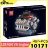 [Texa inclusa] Blocos de construção Technic 10171 Carro com motor V8
