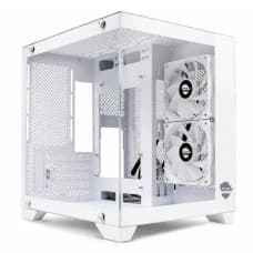 Gabinete Gamer Ninja Akyra X2 White por R$129,99
