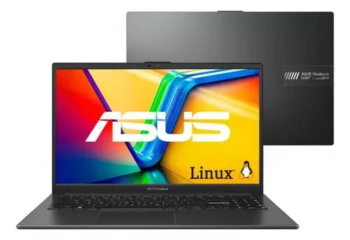 Notebook Asus Vivobook Go 15 Amd Ryzen 5 7520u 16gb 512ssd Mixed Black - R$ 3.699
